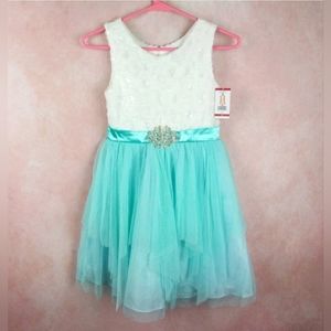 Emily Rose NEW WITH TAGS Dress Girls Size 16 BEAUTIFUL SEQUIN bling